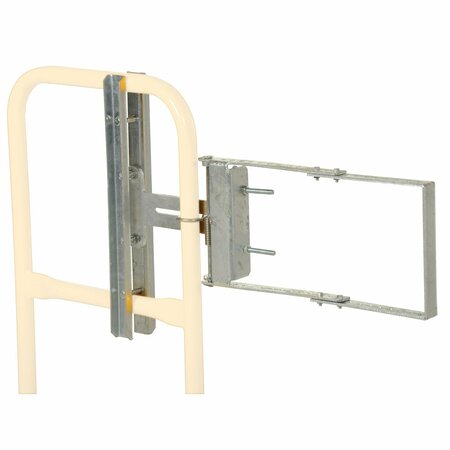 VESTIL Safety Railing- Self Closing Steel Gate SPG-26-G